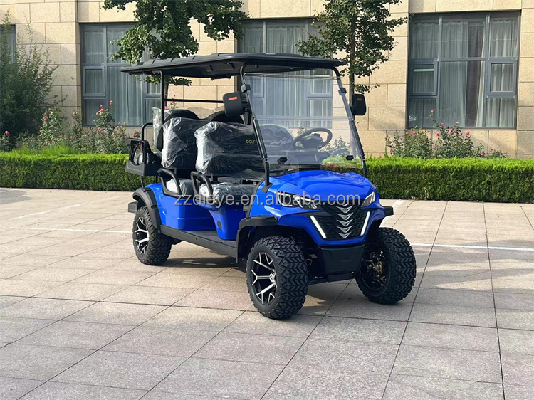 6 Seater Electric Golf Cart Electric With Lcd Screen 72v electric lifted golf cart Legal Adult Golf Cart for Sale