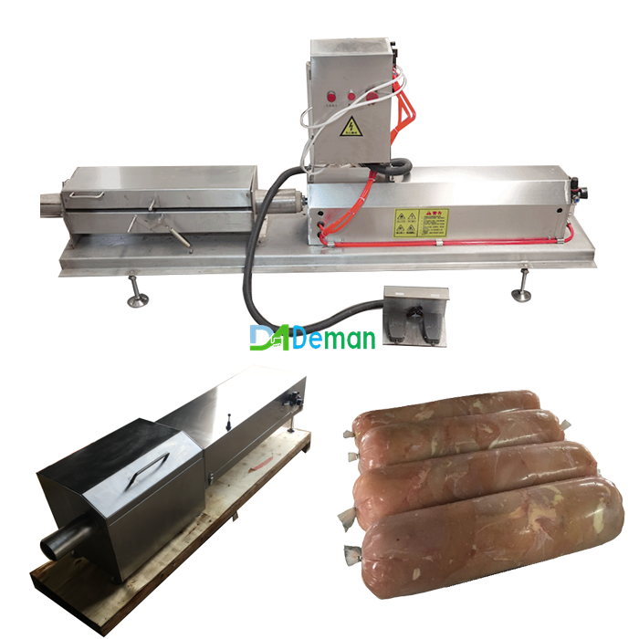 high quality mutton meat roll film packer beef meat roll stick making machine lamb Buffalo meat roll bar film packing machine