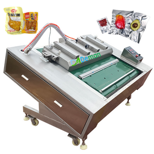 factory price vacuum Delicatessen packing machine sausage Salami vacuum packaging machine dried beef Biltong packer machine