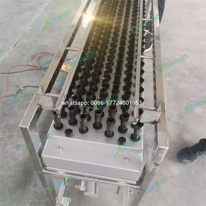 168pcs egg candler 30 to 42 egg lifter transfer machine egg candling machine for Tunnel hatcher