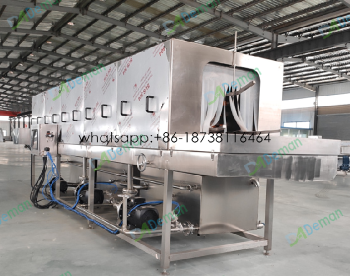 high pressure dairy basket washer plastic tray pallet degreasing cleaning machine plastic crate cages ash-bin washing machine