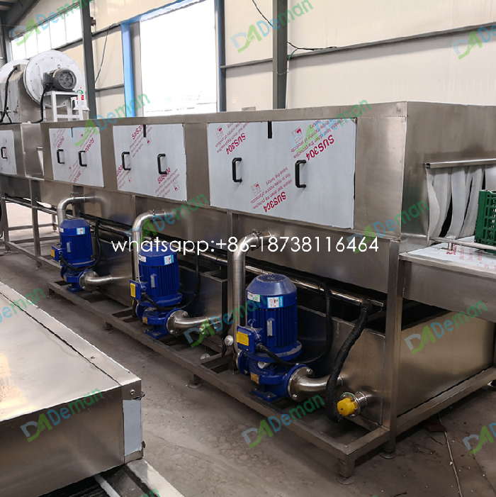 high pressure dairy basket washer plastic tray pallet degreasing cleaning machine plastic crate cages ash-bin washing machine