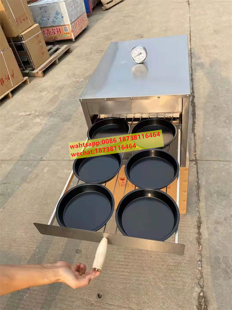 Cheap price viewable temperature Portable gas oven for food cart Gas pizza oven stove Baked pizza machine