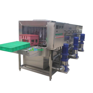 high pressure dairy basket washer plastic tray pallet degreasing cleaning machine plastic crate cages ash-bin washing machine