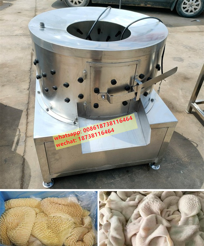 Beef sheep tripe black skin removal washing machine Chicken duck gizzard fat removal machine pig feet plucker cleaning machine