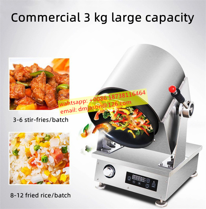 Restaurant intelligent cooking robot cooker Automatic wok cooking machine Commercial fried rice machine