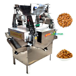 automatic almond badam sheller huller apricot pit pistachio nuts shelling hulling machine walnut Pecan peeling husking machine