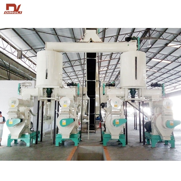 Complete Wood Pellet Production Line Biomass Fuel Making Machine Wood Peller Machine With Low Price