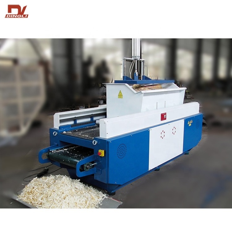 Industrial Sawdust Wood Shavings Making Machine Horizontal Wood Shaving Machine for Horse Bedding