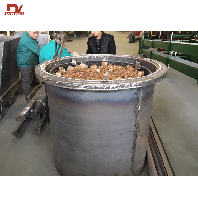 China Vertical Coconut Shell Charcoal Carbonization Furnace Price