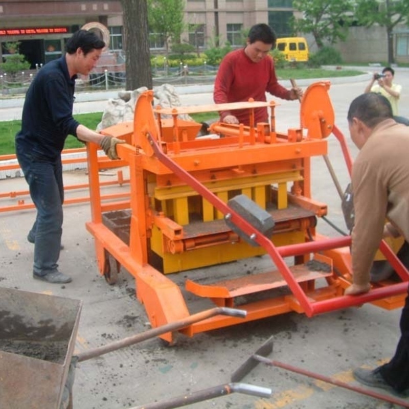 CHEAP PRICE QM4-45 fully automatic cement hollow brick making machine