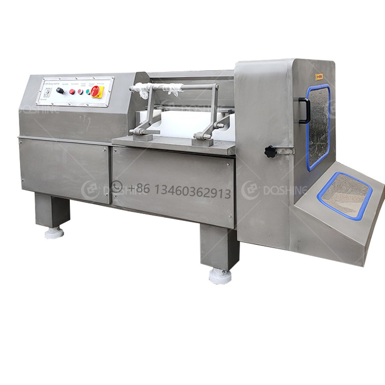 High Speed Cheese Cutting Machine Frozen Pork Cubes Cutting Dicing Machine Meat Cube Dicer