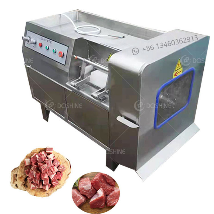 High Speed Cheese Cutting Machine Frozen Pork Cubes Cutting Dicing Machine Meat Cube Dicer