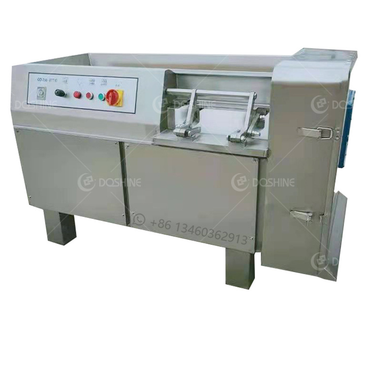 High Speed Cheese Cutting Machine Frozen Pork Cubes Cutting Dicing Machine Meat Cube Dicer