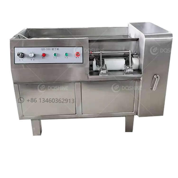 High Speed Cheese Cutting Machine Frozen Pork Cubes Cutting Dicing Machine Meat Cube Dicer