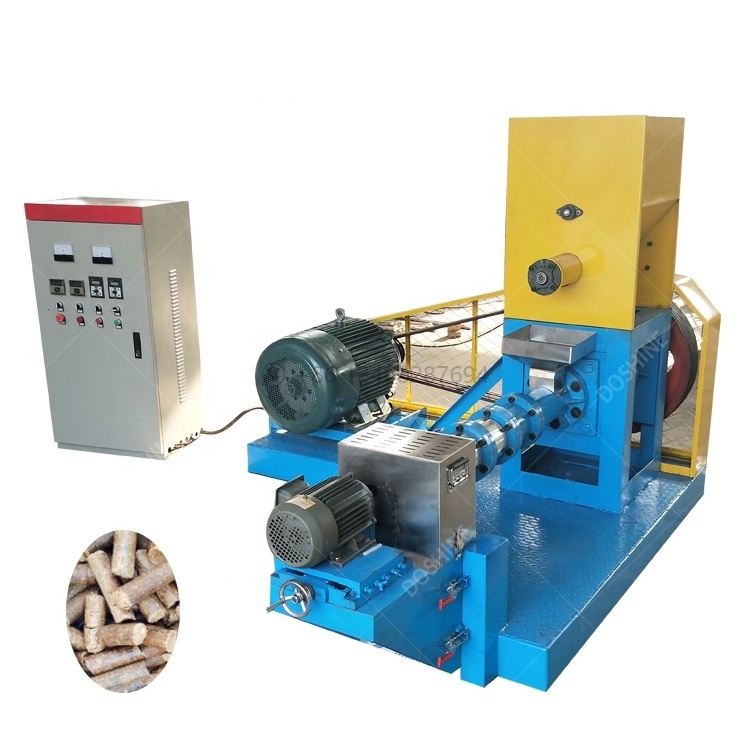 High quality Shrimp Food Feed Meal Making Extruder Floating/ Sinking Fish Feed Pellet Production Machine