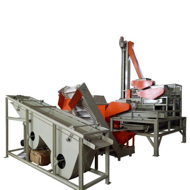 Easy Operate Husking Machine Palm Kernel Cracking Machine Pecan Kernel Shell Cracker