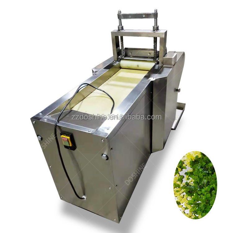 Preserved Fruit Berry Dates Mango Cube Cutting Machine Dry Fruit Chopping Dicing Machine