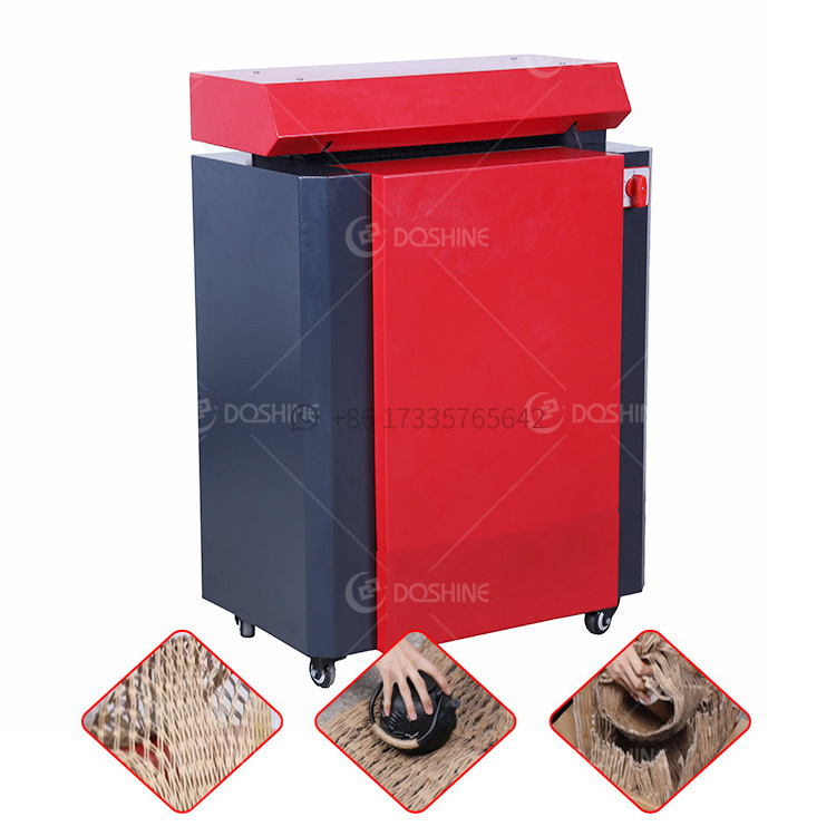 Corrugated Kraft Paper Cardboard Shredder Machine/Cross Cut Paper Shredders