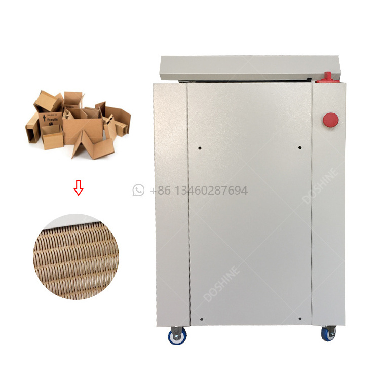 Good Price Cardboard Carton Paper Shredder Slicing Machine For Package Stuffing Carton Box Shredder