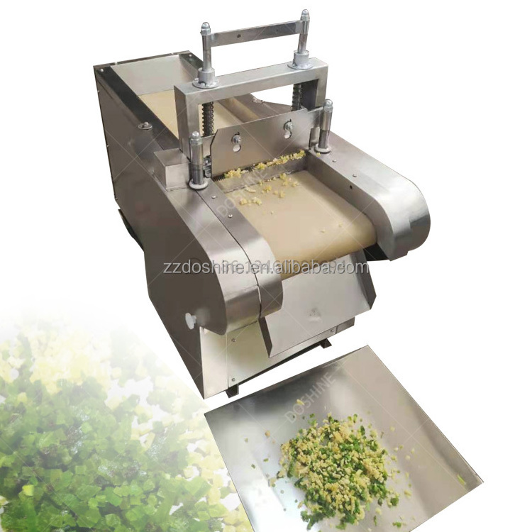 Preserved Fruit Berry Dates Mango Cube Cutting Machine Dry Fruit Chopping Dicing Machine