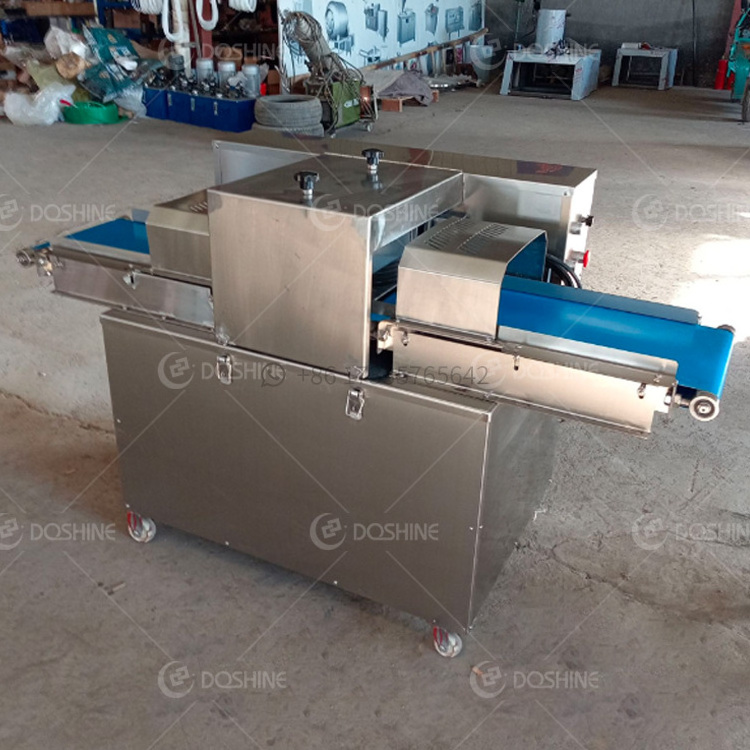 Stainless Steel Horizontal Chicken Breast Slicing Machine /Meat Slicer/Salmon Cutting Machine