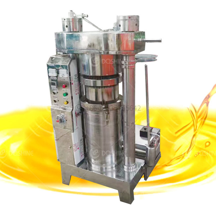 Hot Sale Hydraulic Almond Oil Press Coconut Expeller Processing Machine