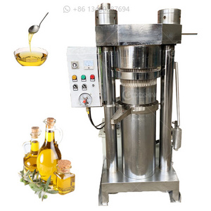 Hot Sale Hydraulic Almond Oil Press Coconut Expeller Processing Machine