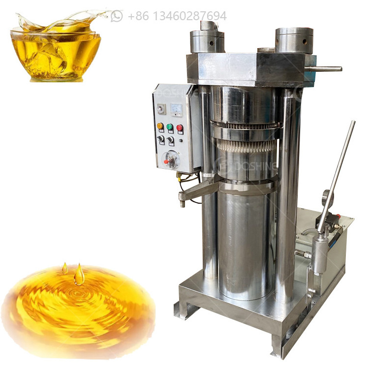 Hot Sale Hydraulic Almond Oil Press Coconut Expeller Processing Machine