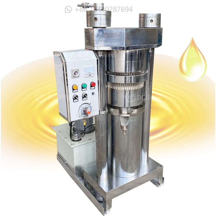 Hot Sale Hydraulic Almond Oil Press Coconut Expeller Processing Machine