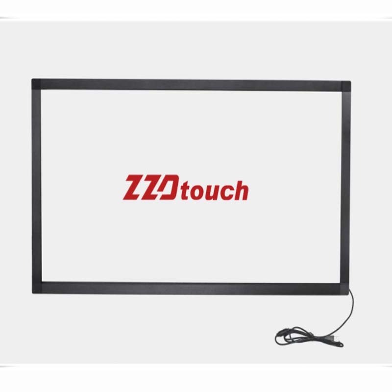 Factory direct supply hologram 80 Inch ir multi touch frame overlay kit infrared touch panel for transparent LCD TV screen