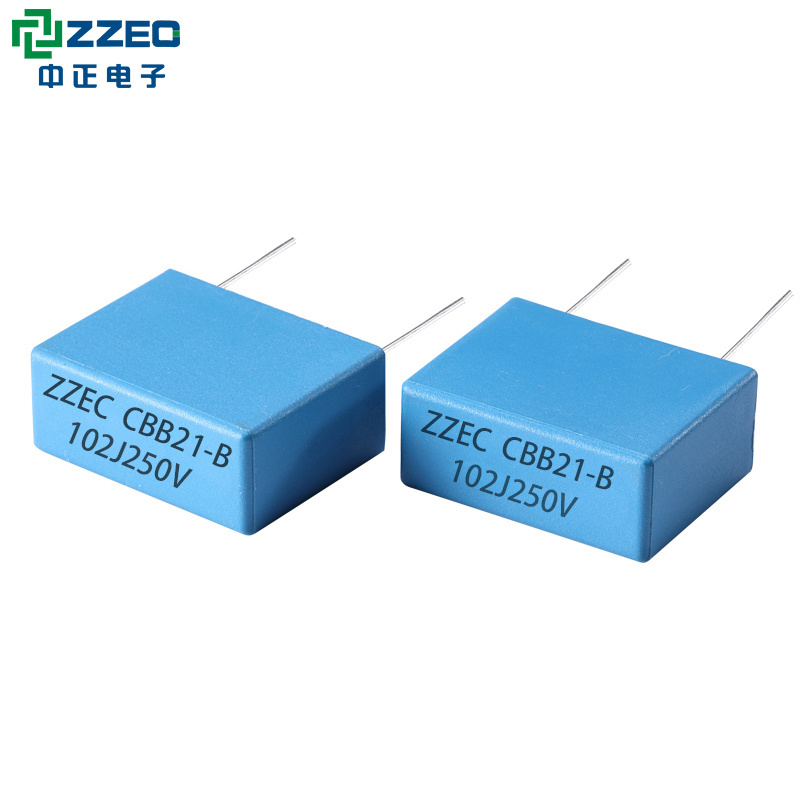 102j 250v Cbb21-b Mini Box Capacitors And Metallized Metalized Polypropylene Foil For Welding Machine Film Capacitor 102k 400v