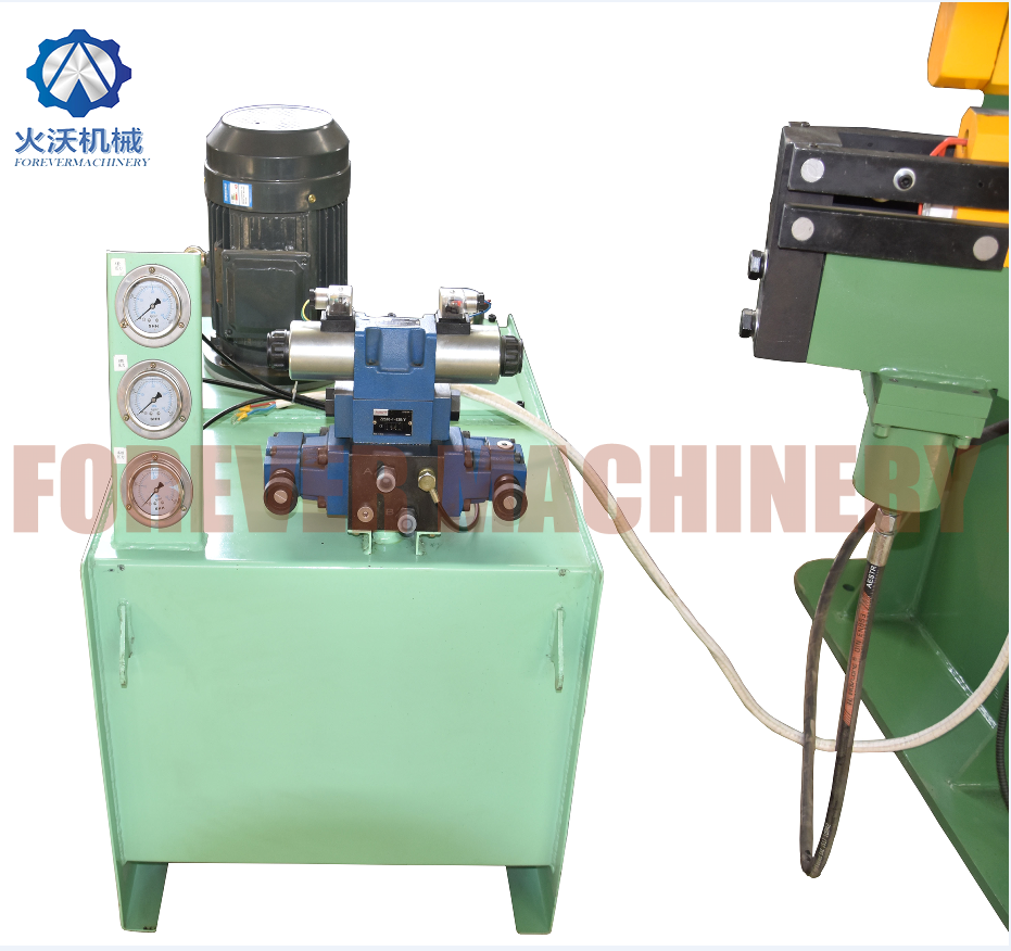 HW-YJ-25T/40T Chinese Supplier 25T 40T Abrasive Belt  Hydraulic Press Machine