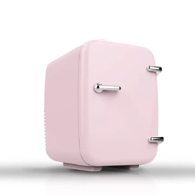 Hot Sale 4L Desktop Cute Travel Portable 220V 12v Cooling Warming Skincare Refrigerator Mini Fridge