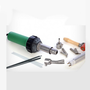 2024 hot Sales LDPE/PP/PVC/TPO/HDPE hot air gun for plastic welding industrial hot air gun with accessories