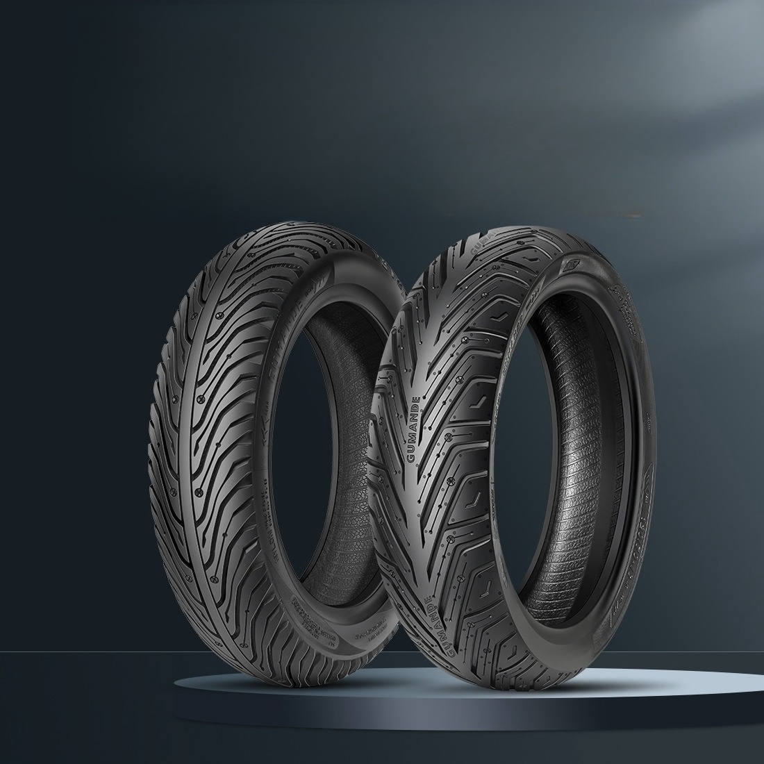 110/70R17 Tubeless Motorcycle Tire, Track Grade Semi-Hot Melt Steel-Wired Tire All-Terrain Multi-Purpose Tires