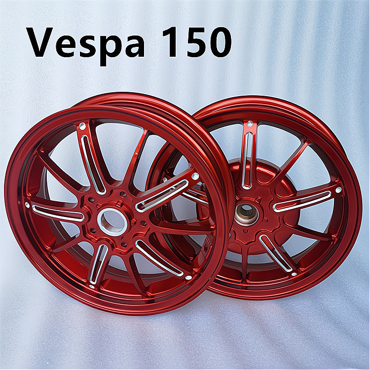 Suitable for Vespa/Primavera Sprint 150 Motorcycle Wheels, 12-inch Modified Aluminum Alloy Wheels