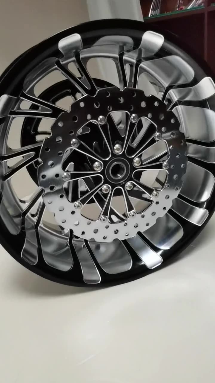 motorcycle wheel rims, forged aluminum alloy 18*8.5 inches wide tire custom rims