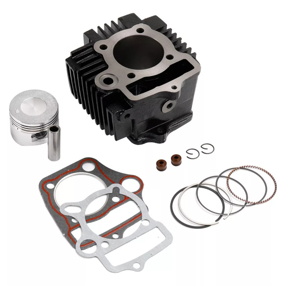 Motorcycle 110CC Cylinder Kit Italika Ft110 Xt110 At110, 52.4mm Cylinder Piston Kit accesorios de moto