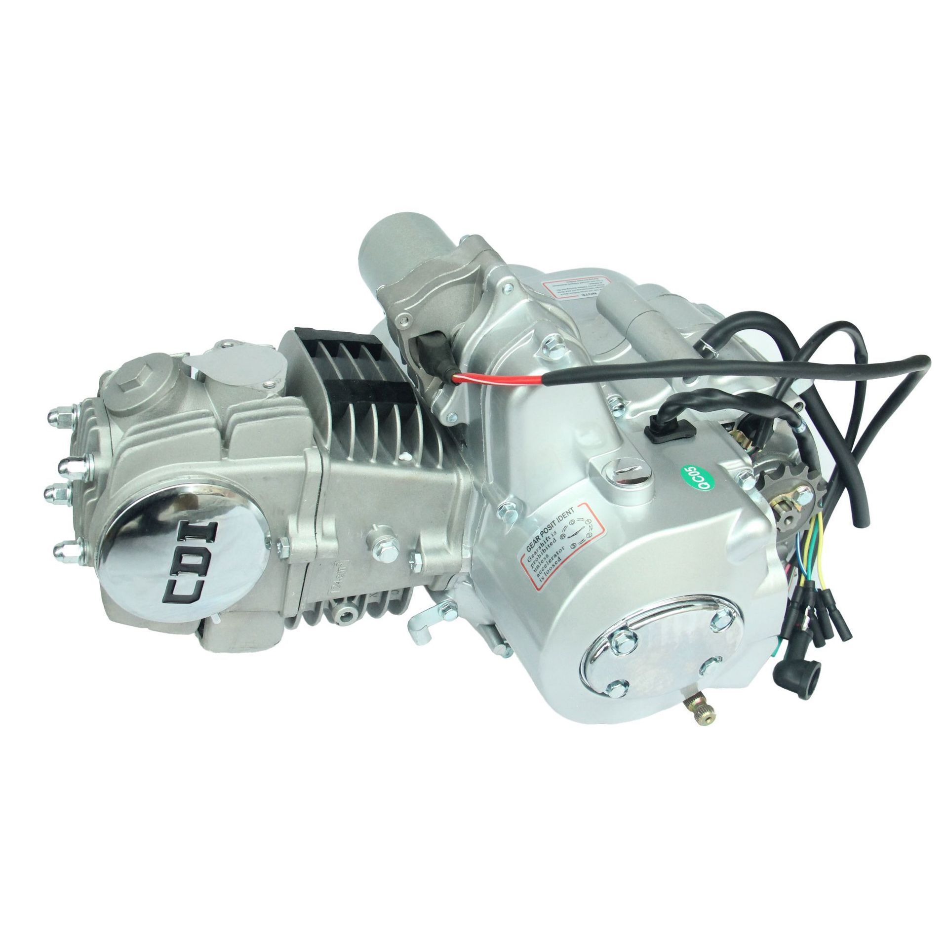 Spare Parts for Motorcycle Modification, ATV, and Dune Buggy - XinYuan 125 Top-mounted 3+1 Reverse Gear Engine