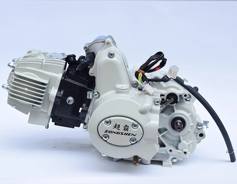 Horizontal 110/125/130cc Automatic Clutch Cantilever Motorcycle Engine Assembly for Two-Wheeled/Three-Wheeled Vehicles.