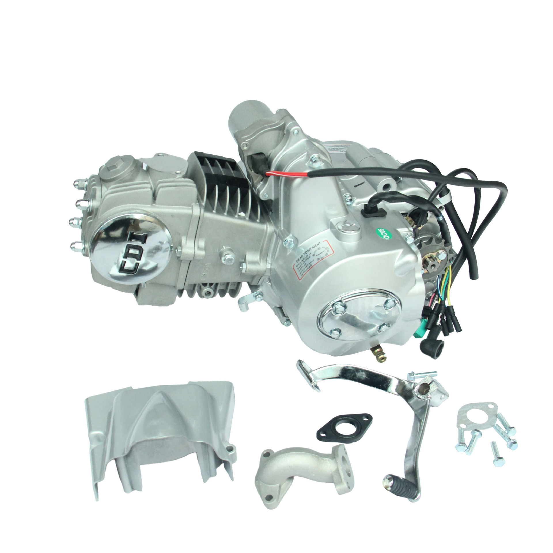 Spare Parts for Motorcycle Modification, ATV, and Dune Buggy - XinYuan 125 Top-mounted 3+1 Reverse Gear Engine