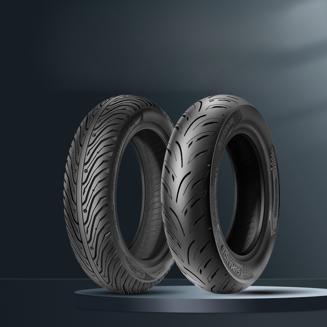 110/70R17 Tubeless Motorcycle Tire, Track Grade Semi-Hot Melt Steel-Wired Tire All-Terrain Multi-Purpose Tires