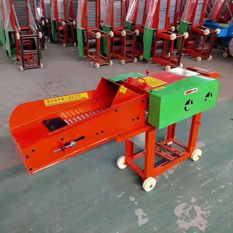 rice corn cattle feed making grass shredder silage chopper hay chaff cutter machine