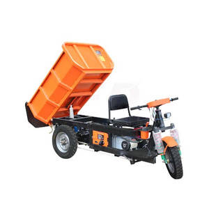 Mining Small Diesel Truck Hydraulic System 1 Ton 3 Wheels Diesel Motorcycle Tricycle