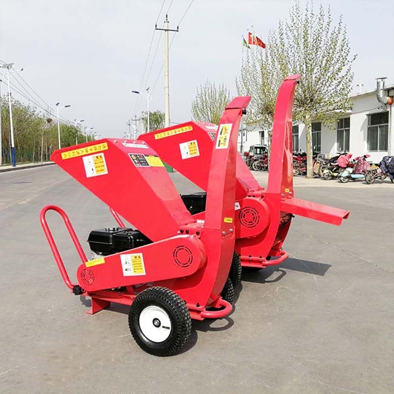 Household use gs100 model 6 inch 8 inch small garden branch chopper 6.5hp 18hp 25hp 40hp tree machine wood chipper 15hp