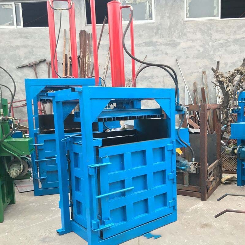 metal baler 20 tons horizontal Automatic plastic baler machine waste paper baler machine pet bottle bailing press machine