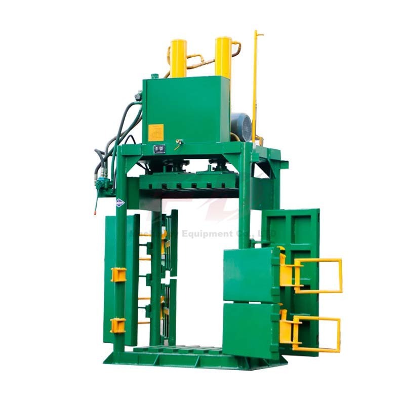 metal baler 20 tons horizontal Automatic plastic baler machine waste paper baler machine pet bottle bailing press machine