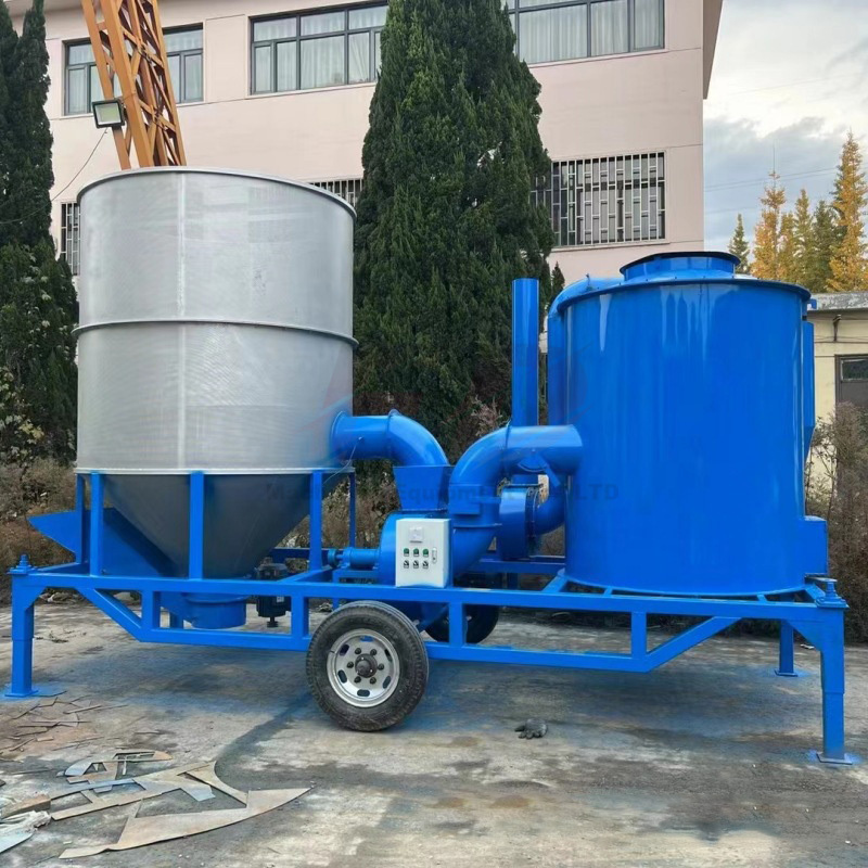 Mobile small paddy rice dryer grain drying machine mini corn dryer