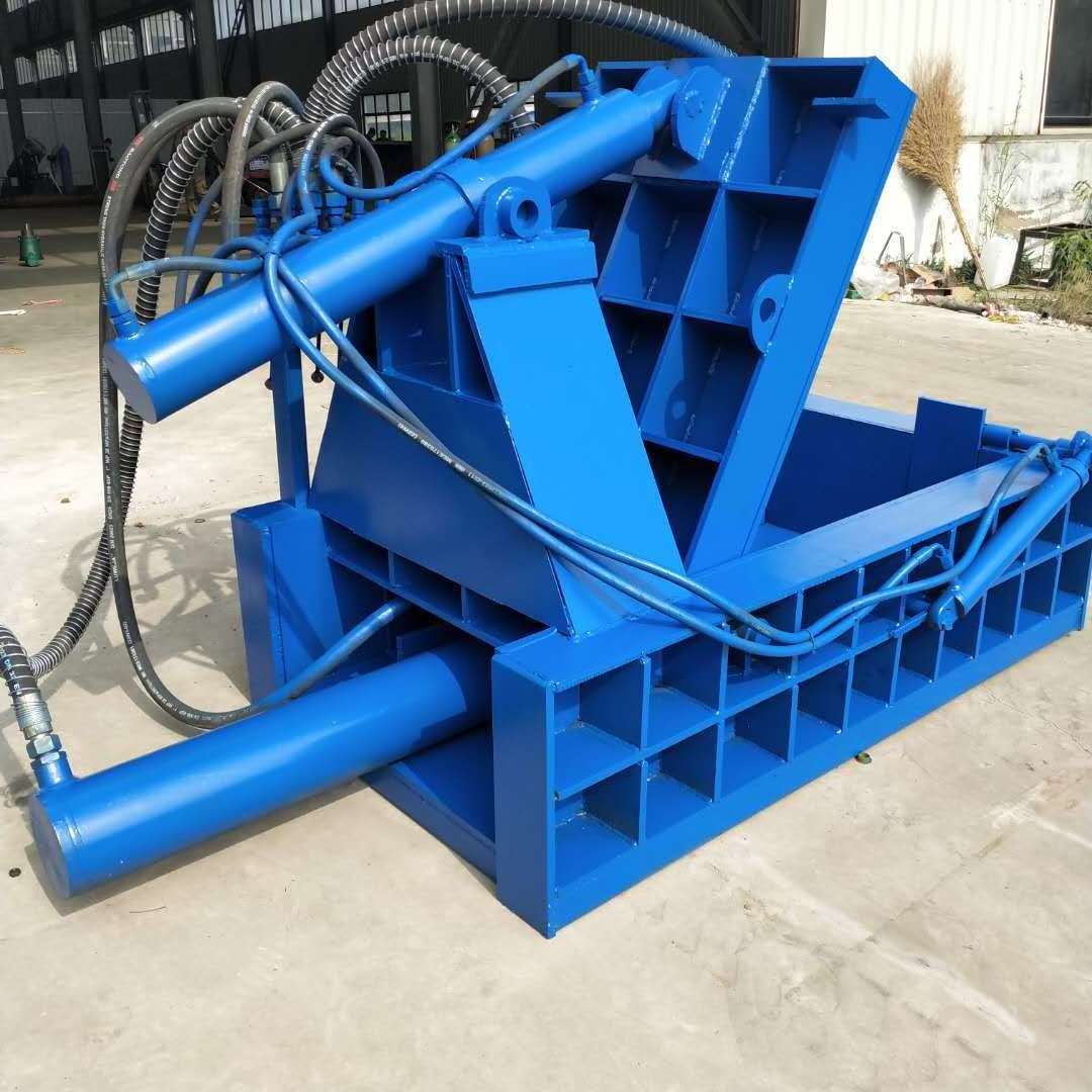 waste copper aluminum press and baling machine Strap compactor Manufacturing Machines Scrap metal press machine